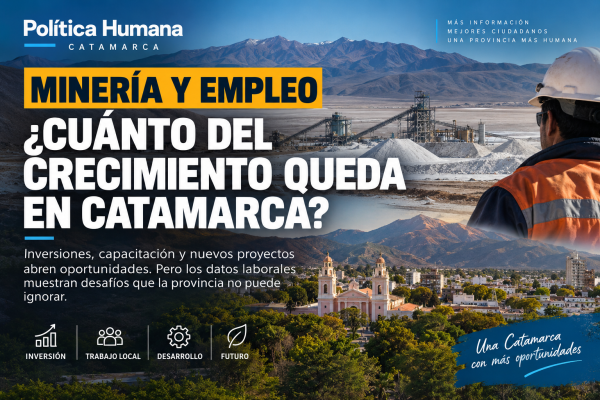 CATAMARCA ENTRE LA MINER&Iacute;A Y EL EMPLEO: EL DESAF&Iacute;O DE CONVERTIR INVERSI&Oacute;N EN DESARROLLO LOCAL